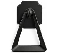 trust4care Matte Black Triangle Closet Bifold Door Pull Handles with 1.65 inch Backplate (4-Pack) - Large Bi-fold Dresser Drawer Geometric Pull for Sliding Barn Doors, Modern Furniture Knobs