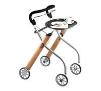 Trustcare Let's Go Indoor Rollator Beech/Silver