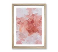 Trusted Light In Abstract Modern Framed Print | A2 Oak Framed Wall Art | Ready to Hang | Abstract Fantasy Picture | Living Room Bedroom Lounge Office