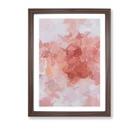 Trusted Light In Abstract Modern Framed Print | A2 Walnut Framed Wall Art | Ready to Hang | Abstract Fantasy Picture | Living Room Bedroom Lounge Office