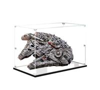TRUSTFAR Acrylic Dustproof Display Case Designed for Lego Star Wars Ultimate Millennium Falcon 75192 Building Block Model, Display Box Compatible with Lego 75192. (No model) (3mmMirror)