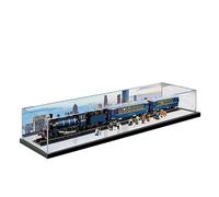 TRUSTFAR Acrylic Dustproof Display Case for Lego 21344 Orient Express Ideas Series Train Model, Transparent Box, Storage Box
