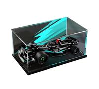 TRUSTFAR Clear Acrylic Display Case for LEGO Technic Mercedes-AMG F1 W14 E Model,Dustproof Acrylic Display Case, Compatible with Lego 42165. (The model NOT included) (3 mm)