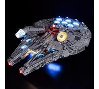 TRUSTFAR LED Lighting kit for Lego 75192 Star Wa-rs Millennium Falcon Model, Creative Customized Lights Set Compatible with Lego 75192 Set (NOT Included The Model Set) (Classic)