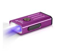 TrustFire Torch, LED Torch Extremely Bright Mini Torch Mini X Torch Children Small UV Torch Keyring Torch Rechargeable Purple