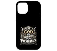 Trusting God Through Parkinson's Awareness Christian Case for iPhone 12/12 Pro