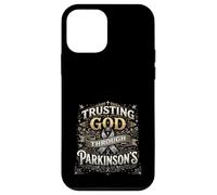 Trusting God Through Parkinson's Awareness Christian Case for iPhone 12 mini