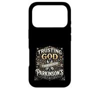 Trusting God Through Parkinson's Awareness Christian Case for iPhone 17 Pro