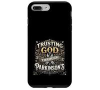 Trusting God Through Parkinson's Awareness Christian Case for iPhone 7 Plus/8 Plus