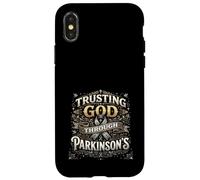 Trusting God Through Parkinson's Awareness Christian Case for iPhone X/XS