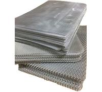 Trustleaf 10 Sheets of 20cm x 30cm Fine Aluminium Mesh - (2mm)