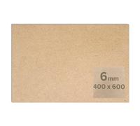 Trustleaf 6MM Sheets of MEDITE Premier MDF 400mm x 600mm Approx 16" x 24". Pack of 1