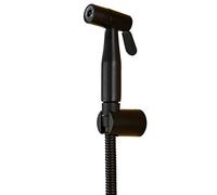 TRUSTMI Stainless Steel Muslim Shataff Toilet Hand Held Bidet Spray Kit, Matte Black