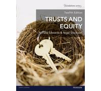 Trusts and Equity (Foundation Studies in Law Series)
