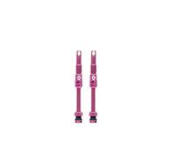 TruTension | FILLFAST Tubeless Valves | For High-Performance, Race, Road & Off-Road Bikes | High-Flow, Anti-Clog Valve | Pink - 60mm