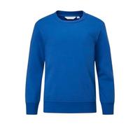 Trutex Basics Kids Royal Blue School Sweatshirt - Crew Neck Cotton-Rich Standard Fit School Uniform Jumper for Boys and Girls - Age 12