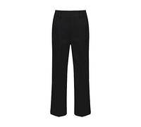 Trutex Boys Black School Trousers - Straight Leg Elasticated Waist, Durable Junior Boys Uniform Trousers - Age 11