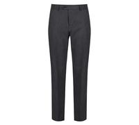 Trutex Boys Graphite School Trousers - Slim Leg Adjustable Waist, Stain Resistant Flat Front Uniform Trousers - 32R