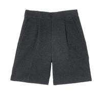 Trutex Boys Grey School Shorts - Elasticated Waist Pull On Stain Resistant Durable Junior Boys Uniform Shorts - Age 11