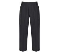 Trutex Boys Grey School Trousers - Sturdy Fit Elasticated Waist, Stain Resistant Junior Boys Uniform Trousers - Age 12