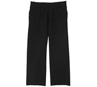 Trutex Boy's Junior Sturdy Fit Trousers, Black, 8 Years