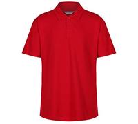 Trutex Boy's Polo Shirt, Bright Red, 7-8 Years UK