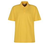 Trutex Boy's Polo Shirt, Yellow, 5-6 Years UK