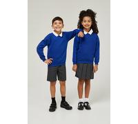 TRUTEX Forest Green School Crew Neck Sweatshirt in Cobalt | Size: 15-16 Years TRUTEX Cobalt 15-16 Years