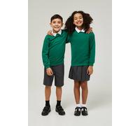 TRUTEX Forest Green School Crew Neck Sweatshirt in Emerald | Size: 11 Years TRUTEX Emerald 11 Years
