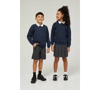 TRUTEX Forest Green School Crew Neck Sweatshirt in Mid Navy | Size: 5-6 Years TRUTEX Mid Navy 5-6 Years