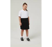 TRUTEX Girl's Junior Permanent Pleated Adjustable Waist School Skirt in Black | Size: 8 Years TRUTEX Black 8 Years