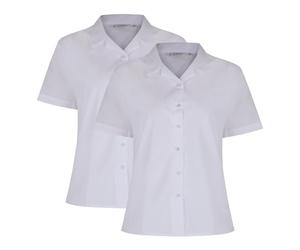Trutex Girl's RSB School Top, White (White White), 16 Years (Manufacturer Size: 42)