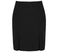 Trutex Girl's Senior Twin Kick Pleated Skirt, Black,W38/L20