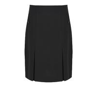 Trutex Girl's Senior Twin Kick Pleated Skirt, Graphite,W36/L22