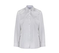 Trutex Girls White Long Sleeve School Shirts, Katie Collar, 2 Pack - Non Iron Standard Fit School Uniform Blouses (Age 14)