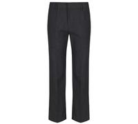 Trutex Junior Boys School Trousers Slim Fit Stain Resistant Smart Boys' Trousers for Kids School Uniform Elasticated Back Waistband Room for Growth (Size Age 11 Years, Grey)