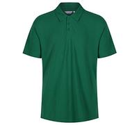 Trutex Kids Emerald Green Plain School Polo Shirts - Short Sleeve Cotton-Rich Unisex PE Kit Polos for Boys and Girls - Age 11