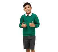 Trutex Kids Emerald Green School Sweatshirt - Ages 15-16