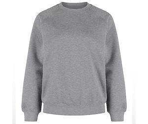 Trutex Kids Marl Grey School Sweatshirt - Crew Neck Cotton-Rich Standard Fit School Uniform Jumper for Boys and Girls - Ages 2-3