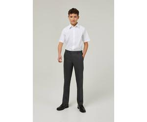 TRUTEX Men's Senior Slim Leg Trouser in Grey | Size: 31R TRUTEX Grey 31R