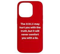 Truth Can Hurt At First But God Does Not Lie 1 Cor 14 33 Case for iPhone 14 Pro