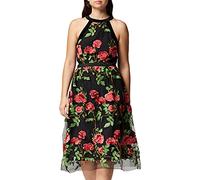 Truth & Fable Jcm-37029 Bridesmaid Dresses, Black Red Roses, 8