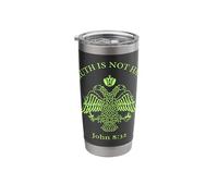 Truth Hate Byzantine Eagle Orthodox Scripture Stainless Steel Insulated Tumbler