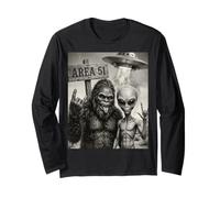 Truth, is Out There Area - 51 Alien UFO Long Sleeve T-Shirt