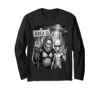 Truth, is Out There Area - 51 Alien UFO Long Sleeve T-Shirt