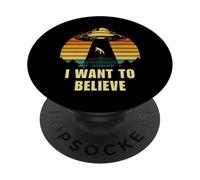 Truth, Is Out There Area - 51 Alien UFO PopSockets Adhesive PopGrip