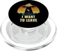 Truth, Is Out There Area - 51 Alien UFO PopSockets PopGrip for MagSafe