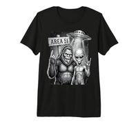 Truth, is Out There Area - 51 Alien UFO Premium T-Shirt