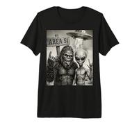 Truth, is Out There Area - 51 Alien UFO Premium T-Shirt