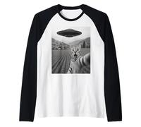 Truth, is Out There Area - 51 Alien UFO Raglan Baseball Tee